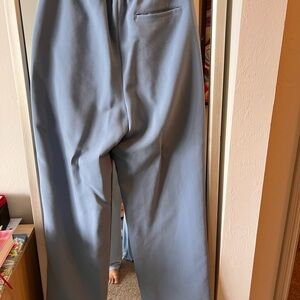Old Navy powder blue extra high rise Taylor Wide Leg Trouser